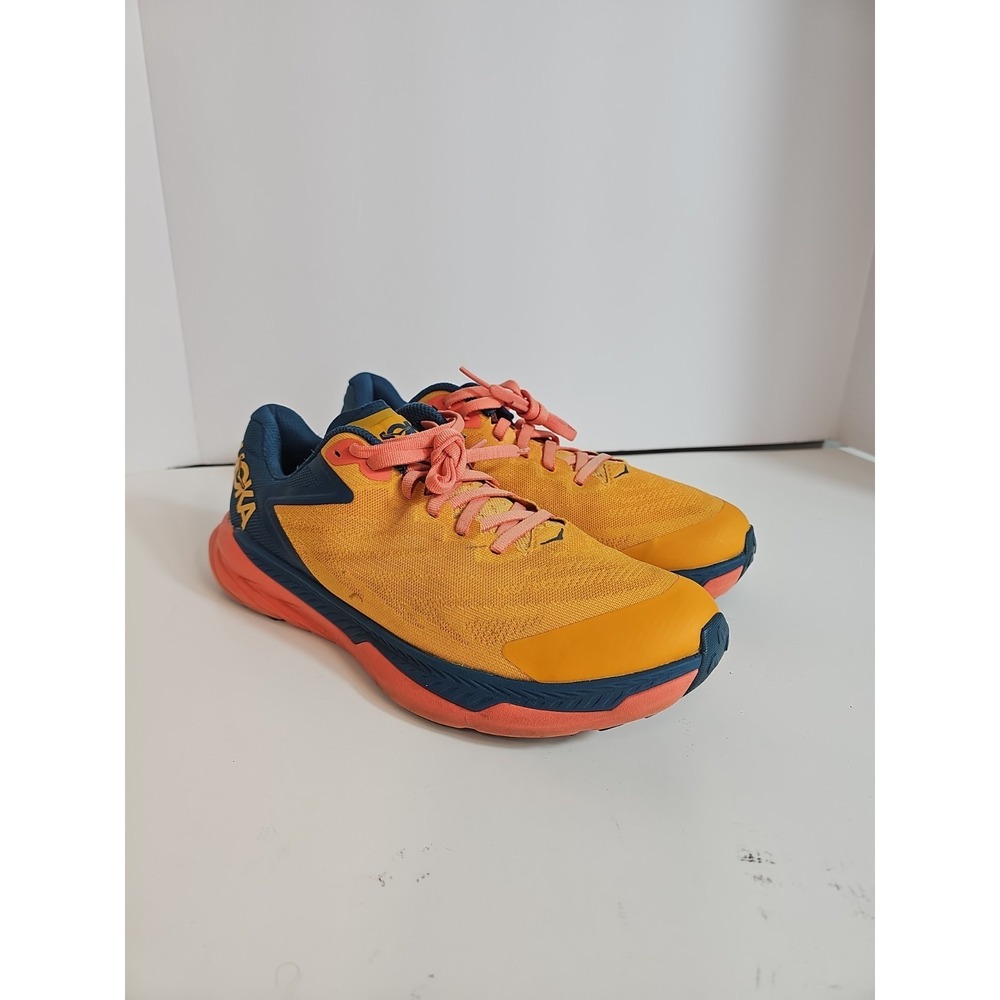 Hoka One One Zinal "Womens Size 8.5" Running Shoes Sneakers Athletic Orange
